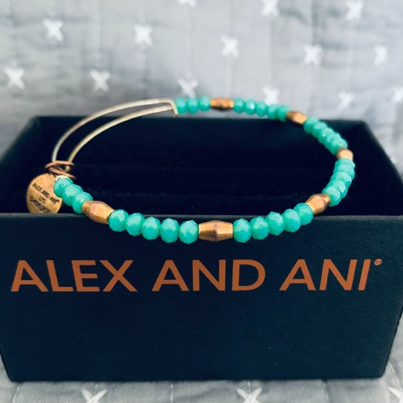 Alex and Ani Balance Beaded Bangle - Picture 5 of 6